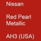 Preview: Nissan, Red Pearl Metallic, AH3 (USA).